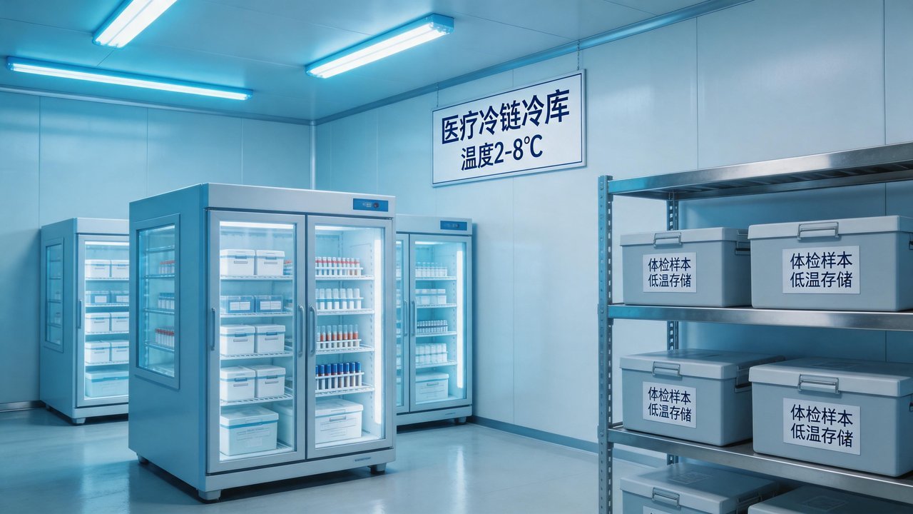 体检中心冷库内部