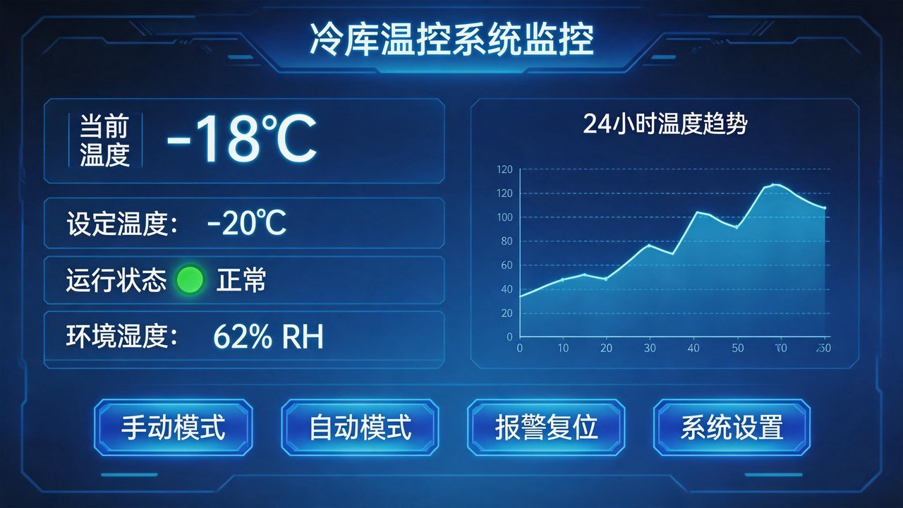 温控监控面板