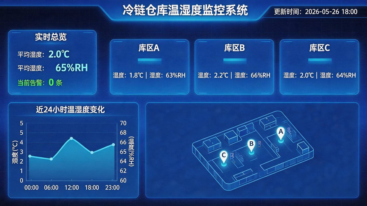 温湿度监控系统界面