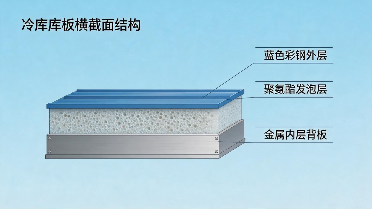 冷库库板结构细节