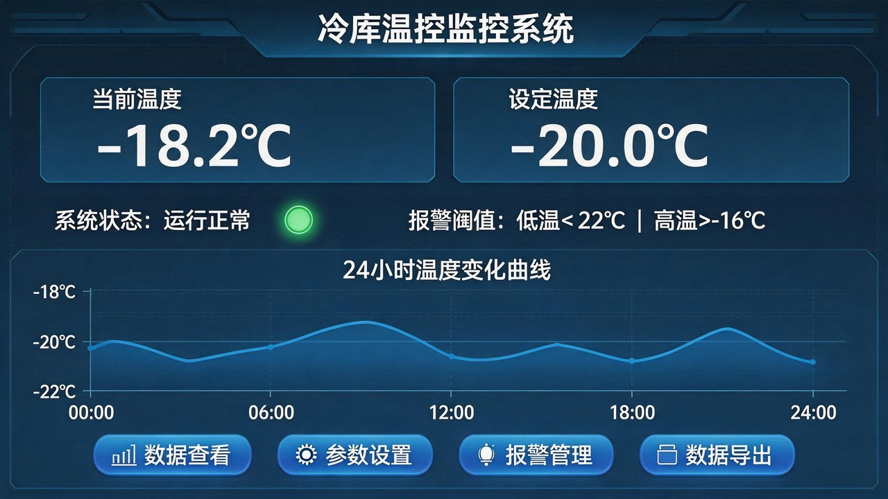 温控系统监控面板