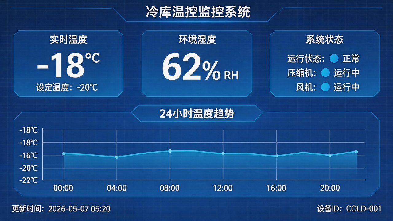 温控系统监控面板