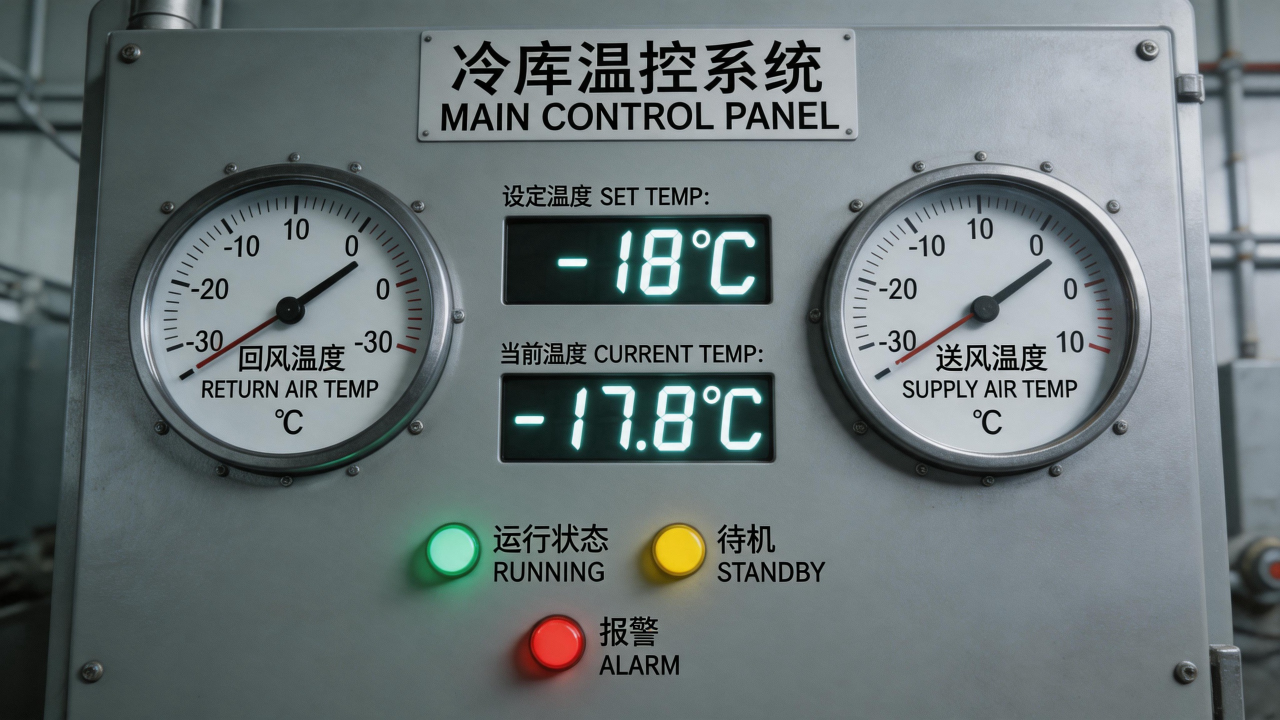 维修工程师检查压缩机控制面板