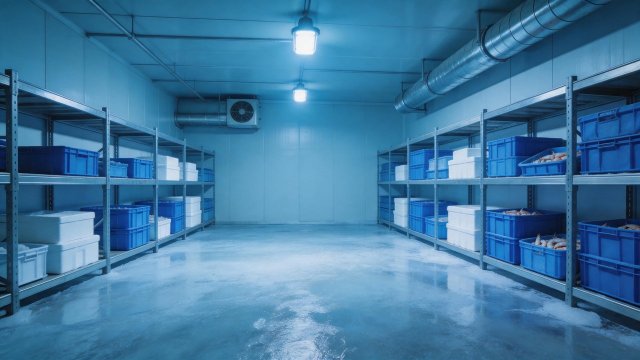 虾行业冷库地面结冰典型案例与解决方案