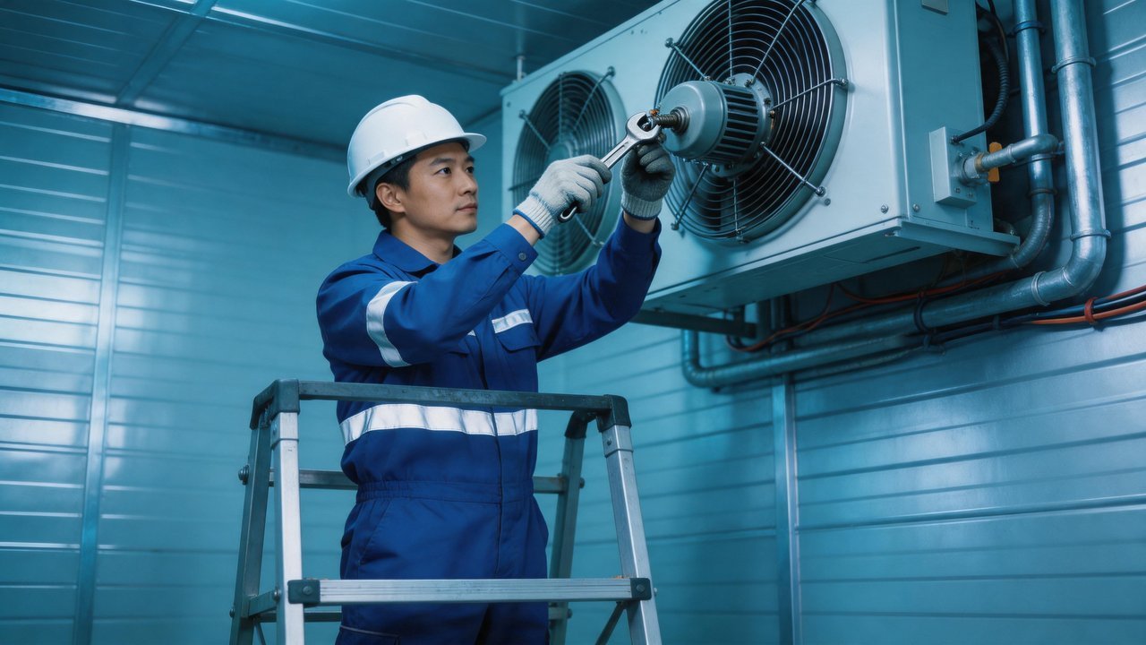 风机维修更换