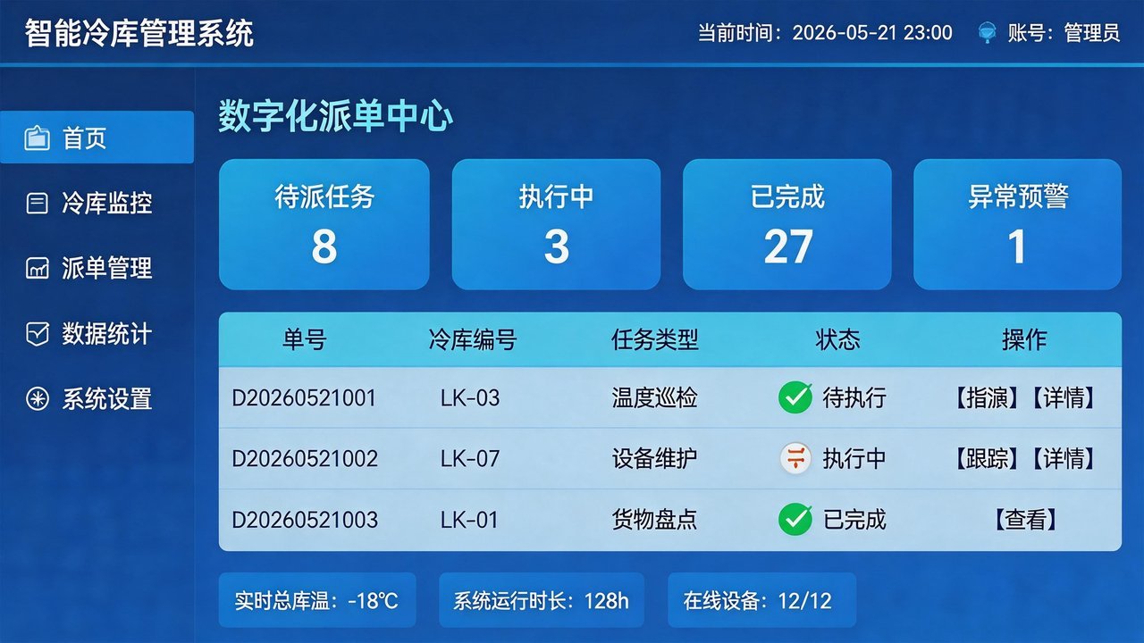 智能冷库管理平台