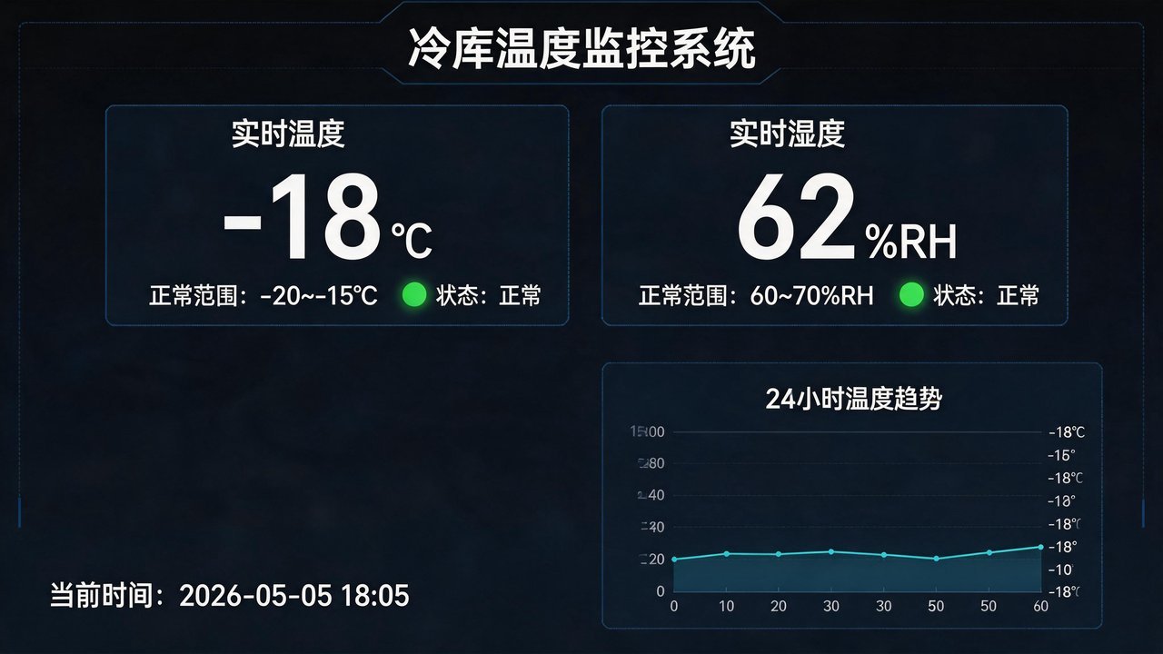 温度监控系统界面