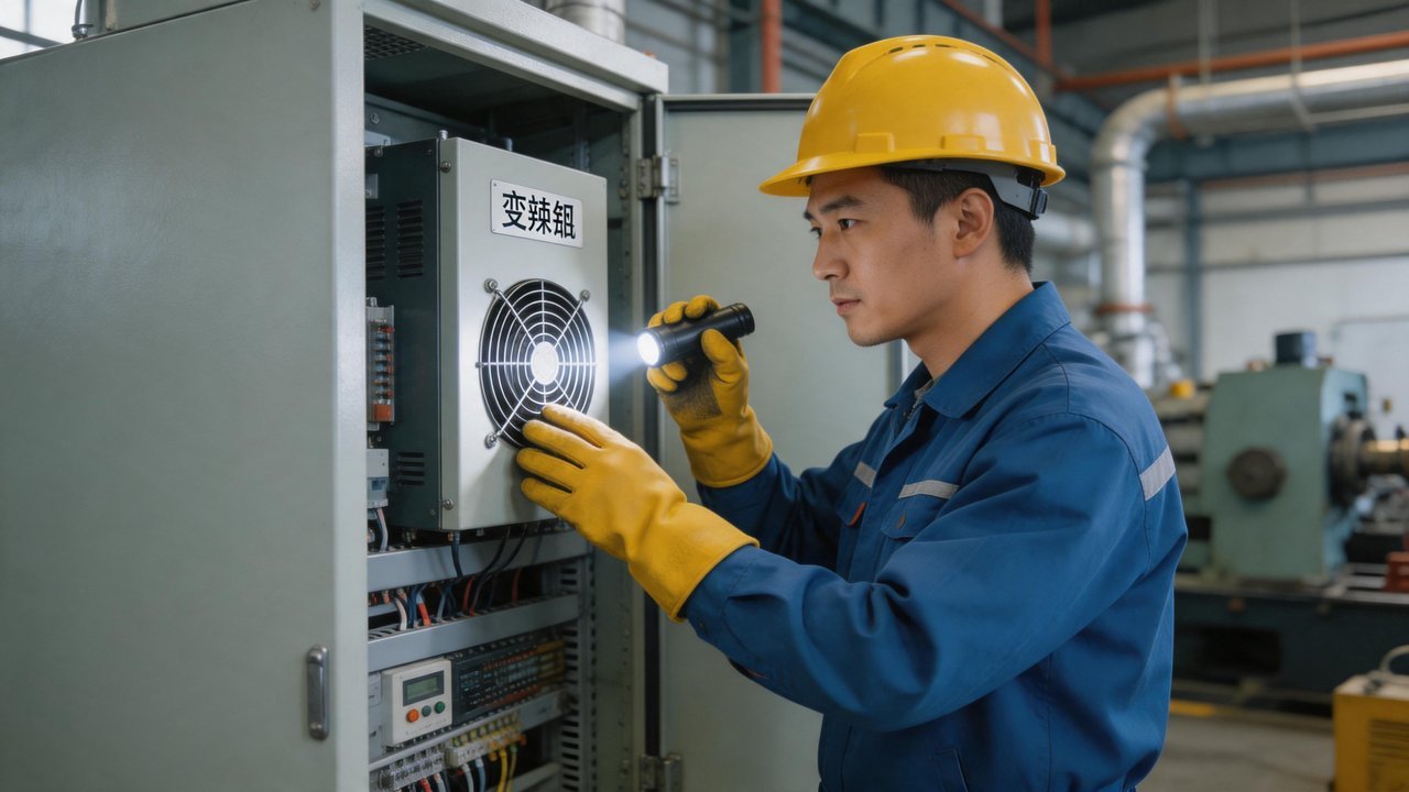 变频器散热风扇检查