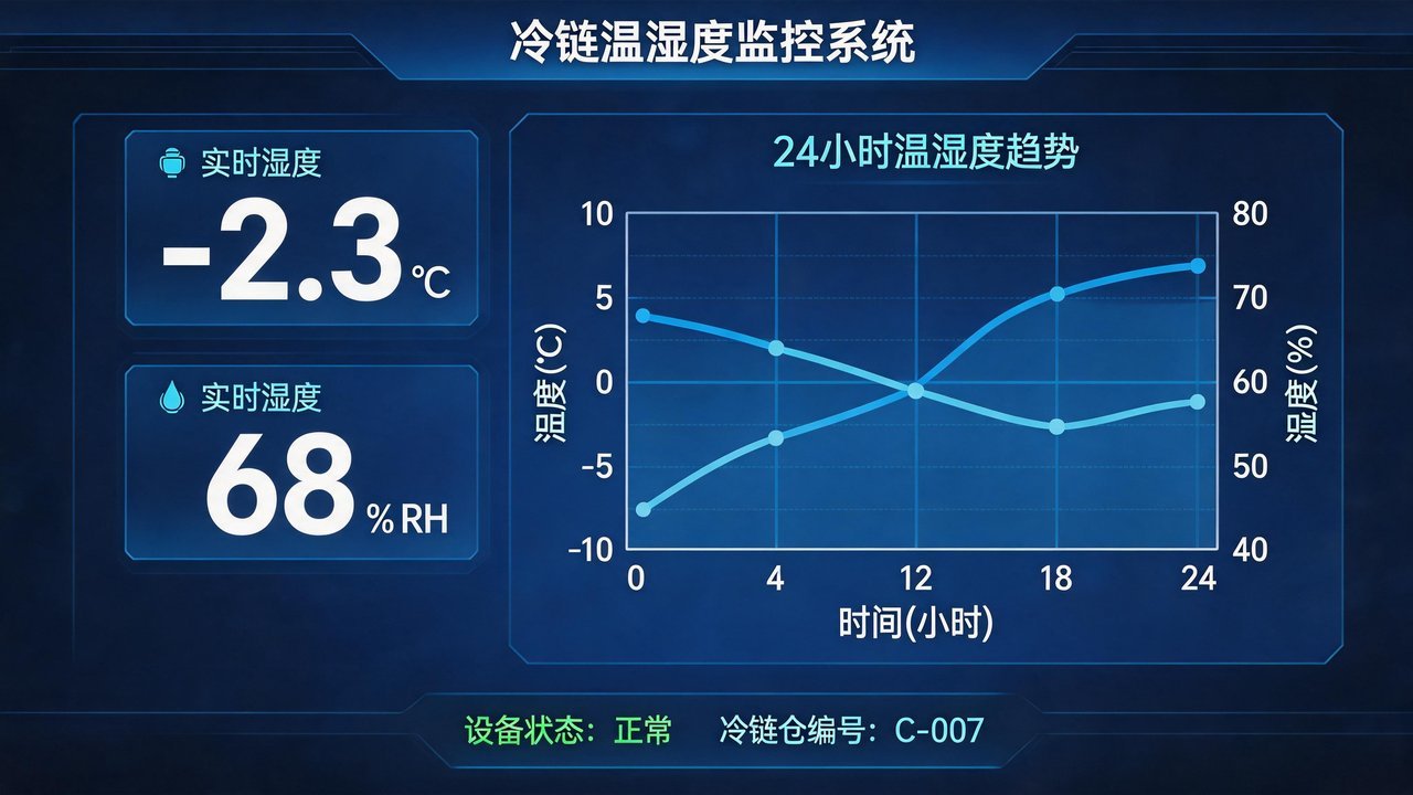 温湿度监控系统界面