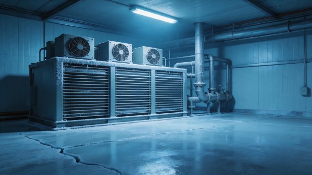 冷库冷凝器地面结冰怎么处理？维修师傅教你排查