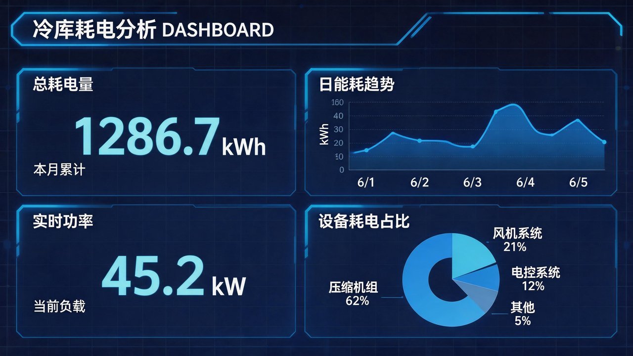 冷库耗电分析