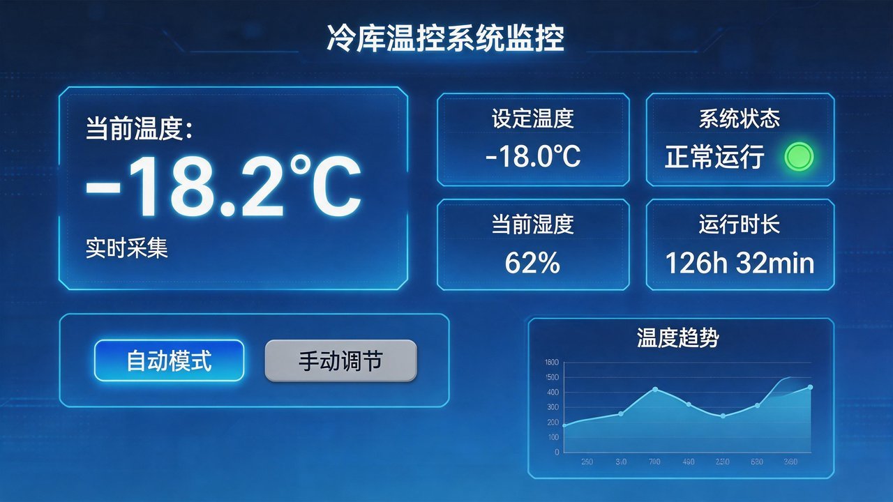 温控系统监控面板