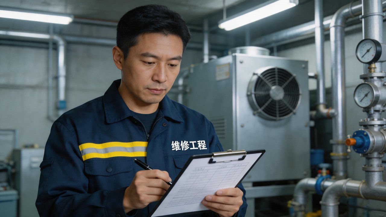 维修工程师检查