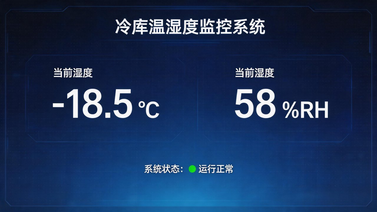 温湿度监控面板