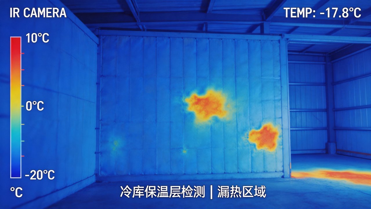 红外热像仪检测保温层