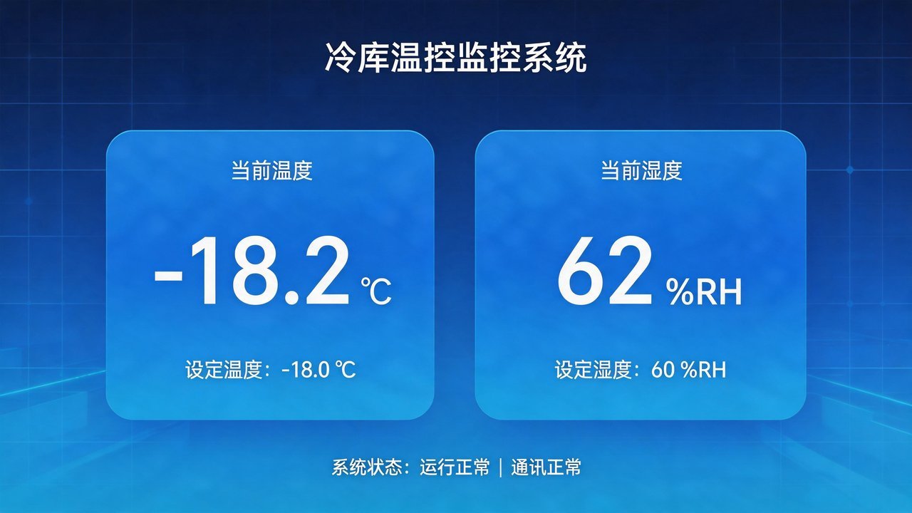 温控系统监控界面
