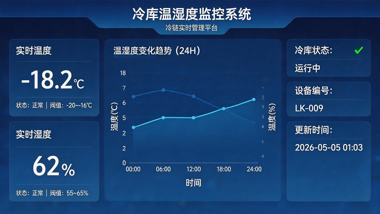 温湿度监控系统界面