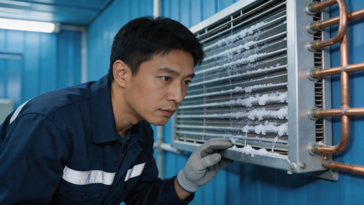 蒸发器结霜检查