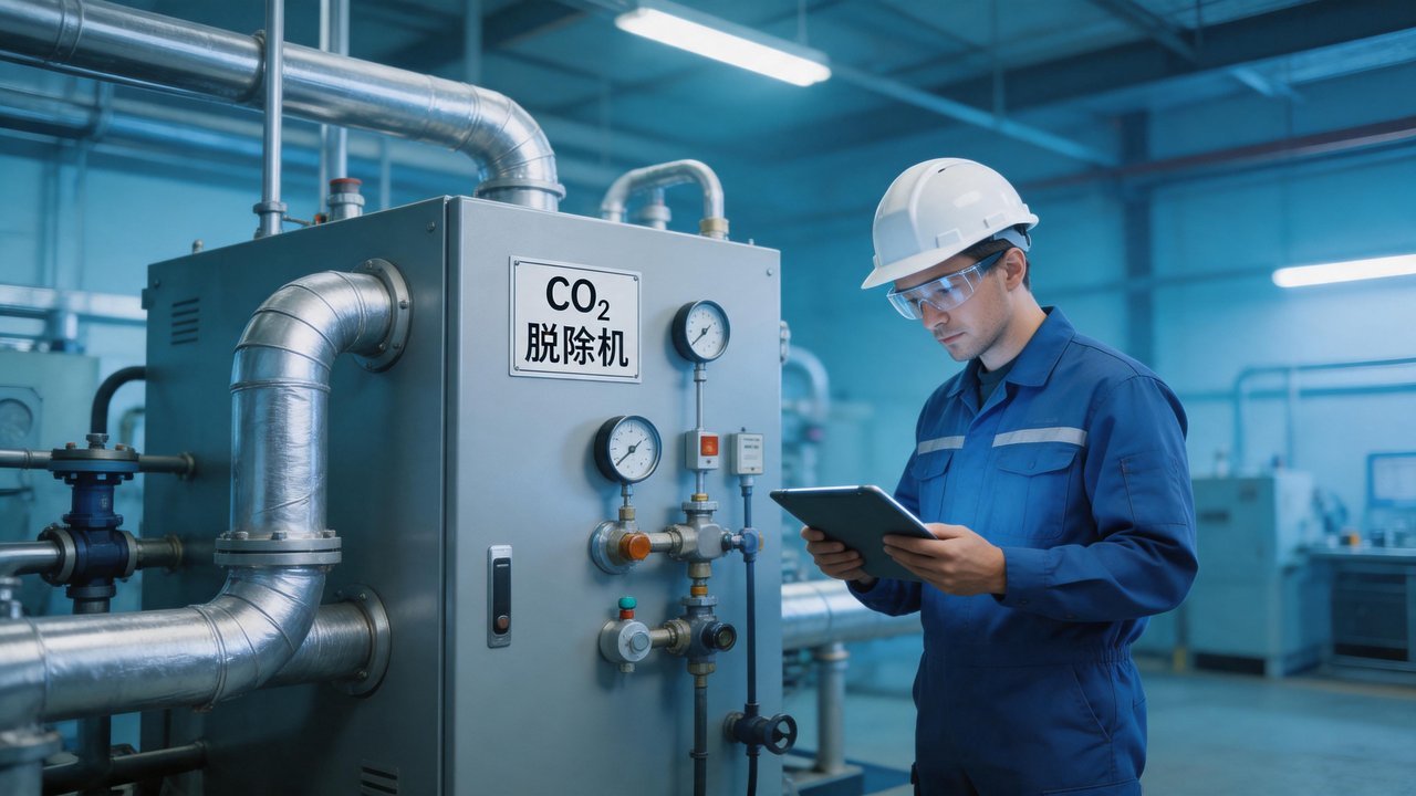 CO₂脱除机检查