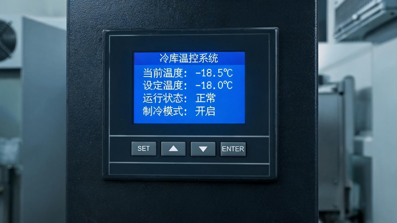 温控面板显示