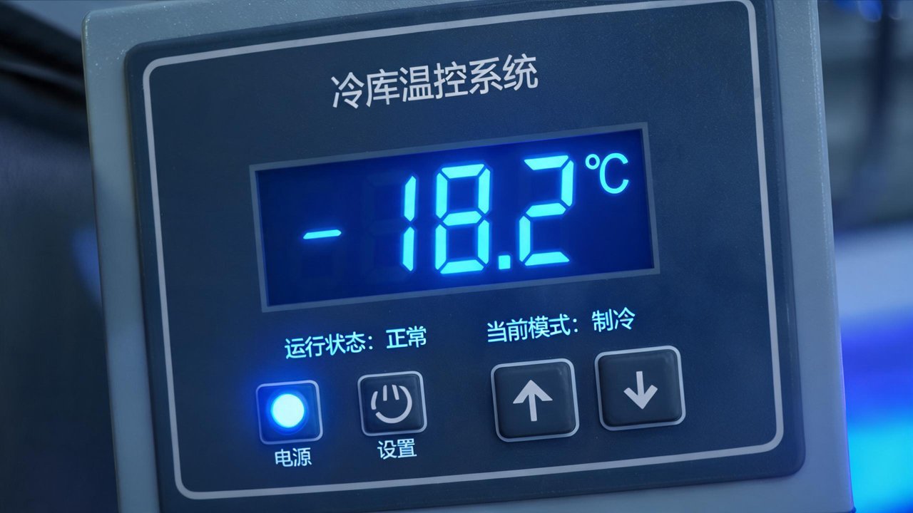 冷库温控系统面板