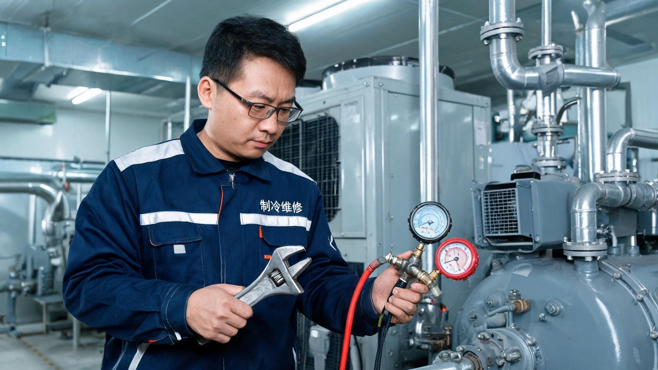 维修技师检查