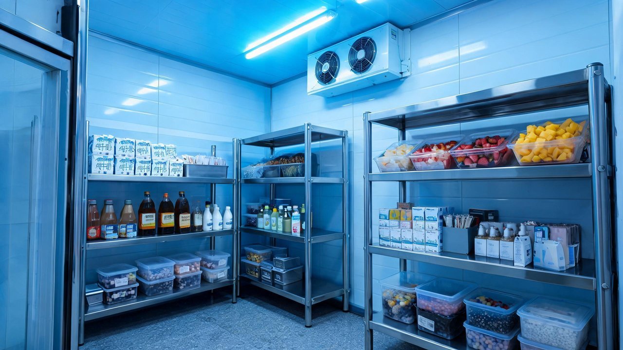 奶茶店冷库