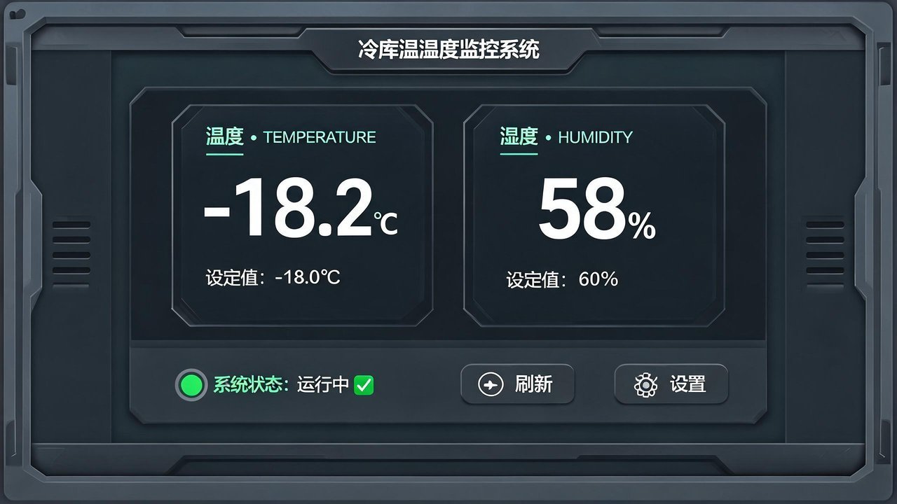 温湿度监控面板