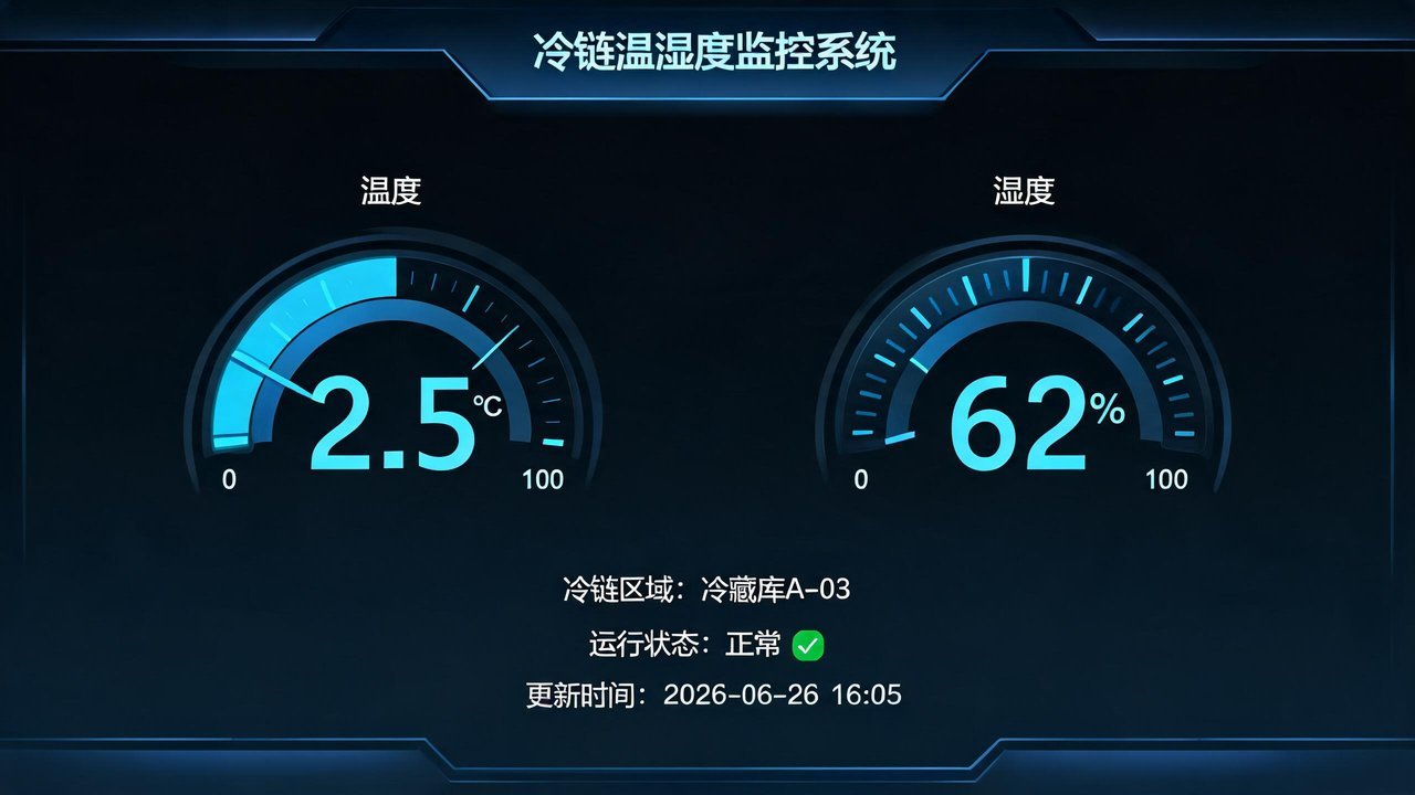 专业维修工程师检查冷库制冷设备