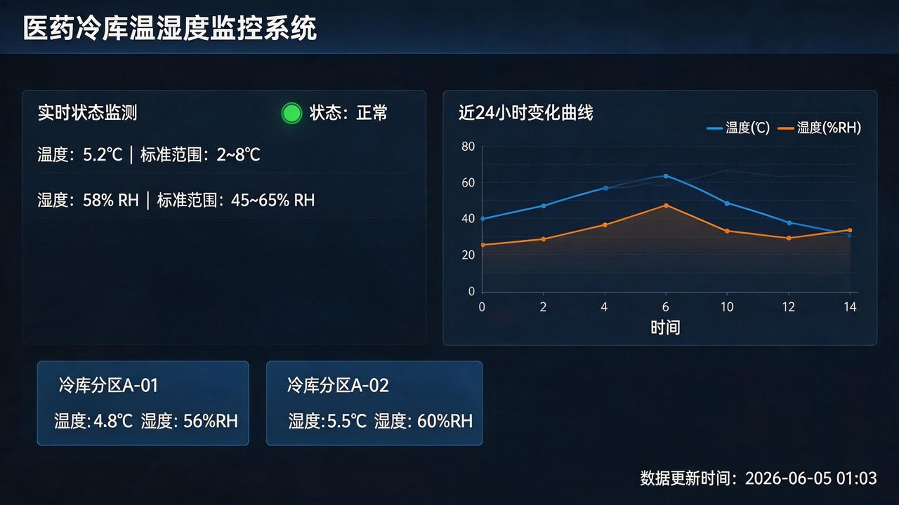 温湿度监控系统界面