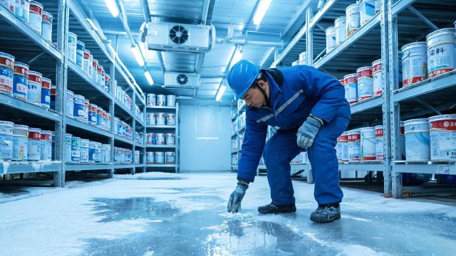 涂料冷库地面结冰应急处理与预防措施