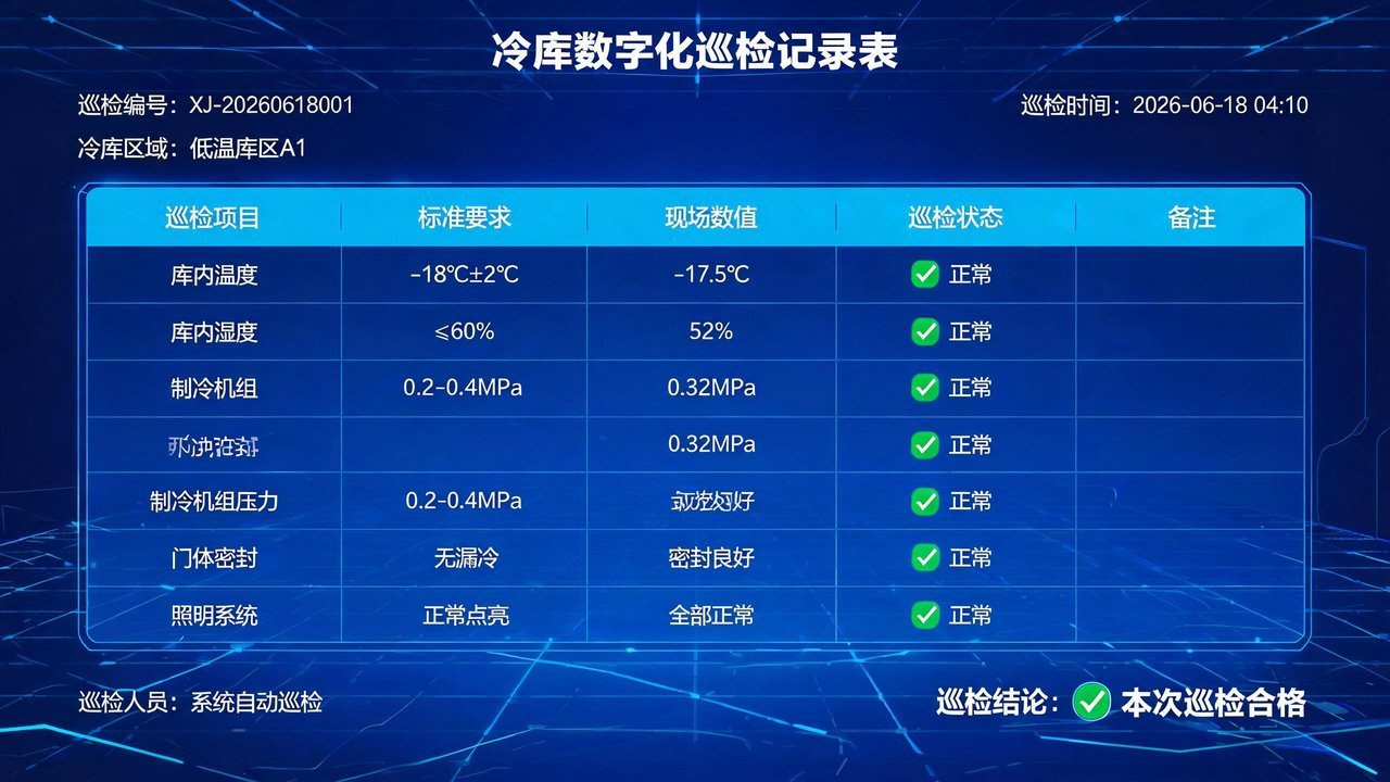 巡检方案要素