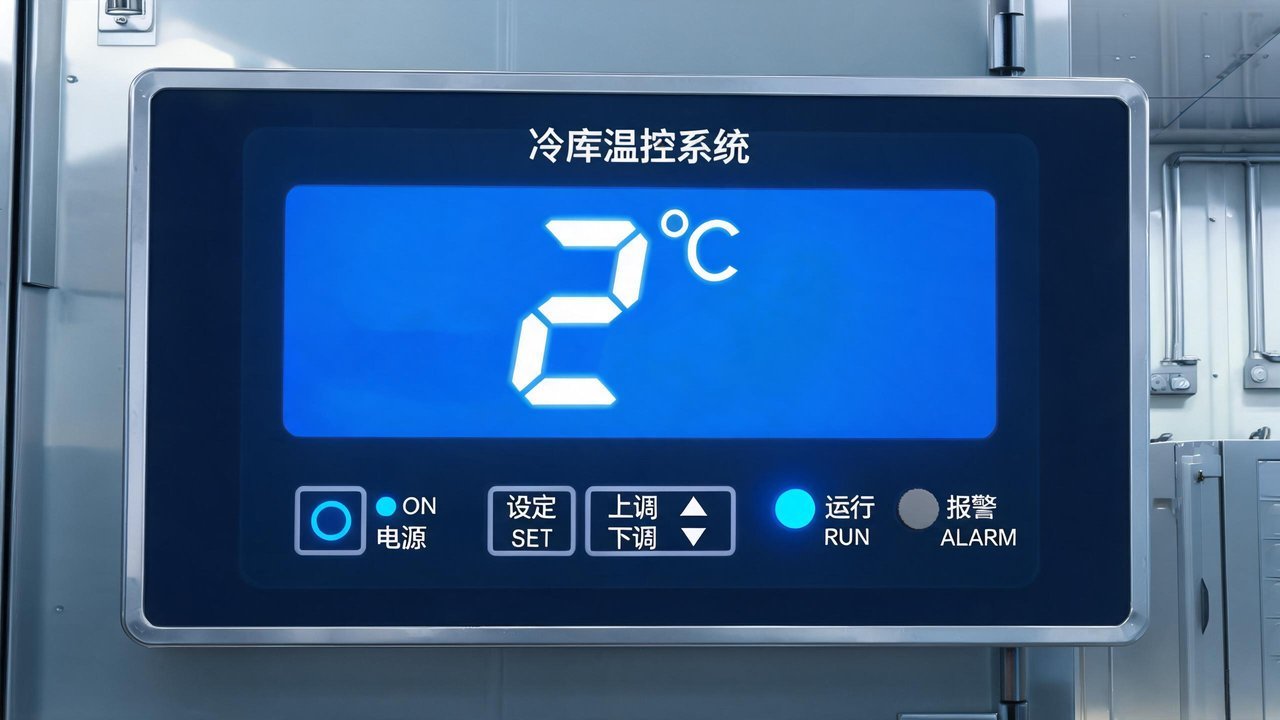 冷库温控系统面板