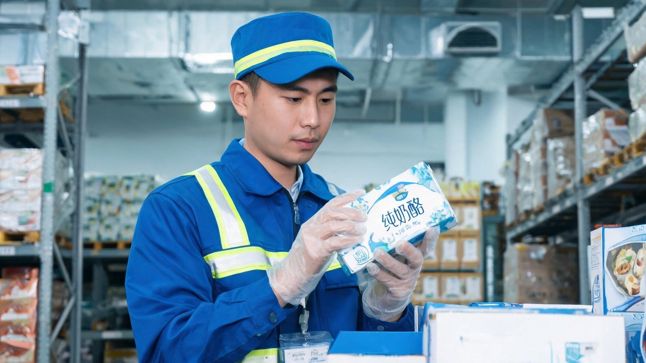 奶酪包装检查