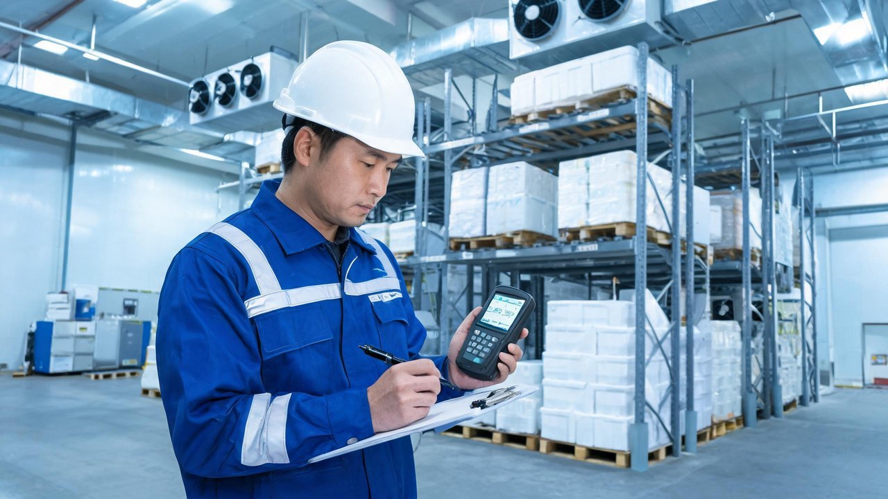 中国冷库检验工程师检查设备