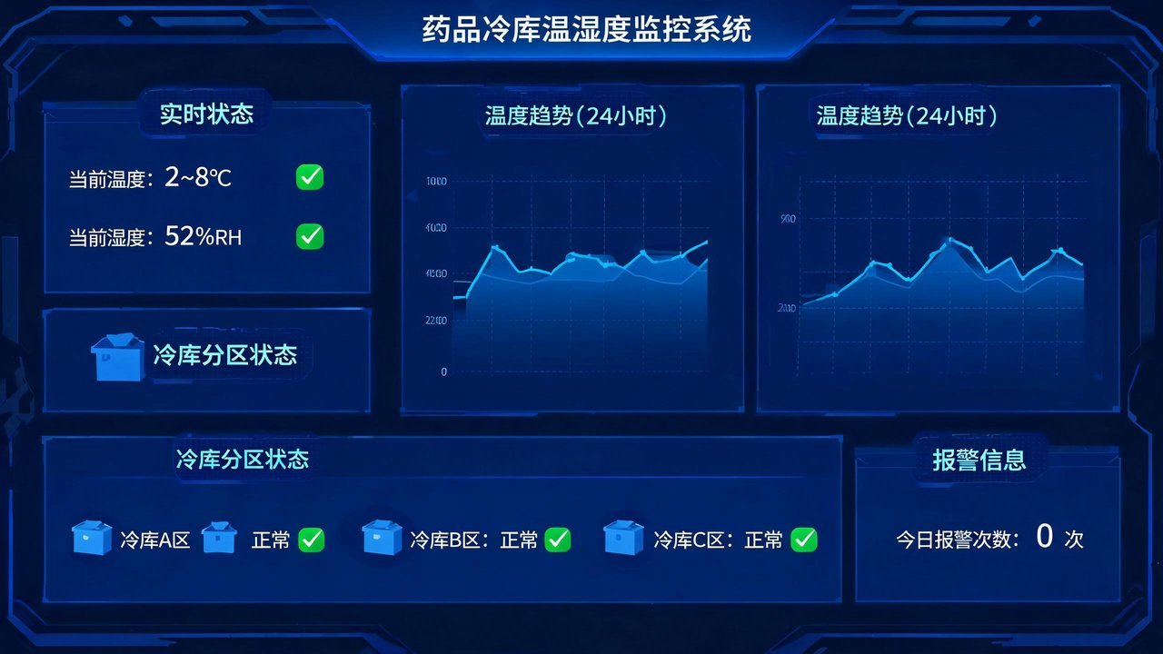 温湿度监控系统界面
