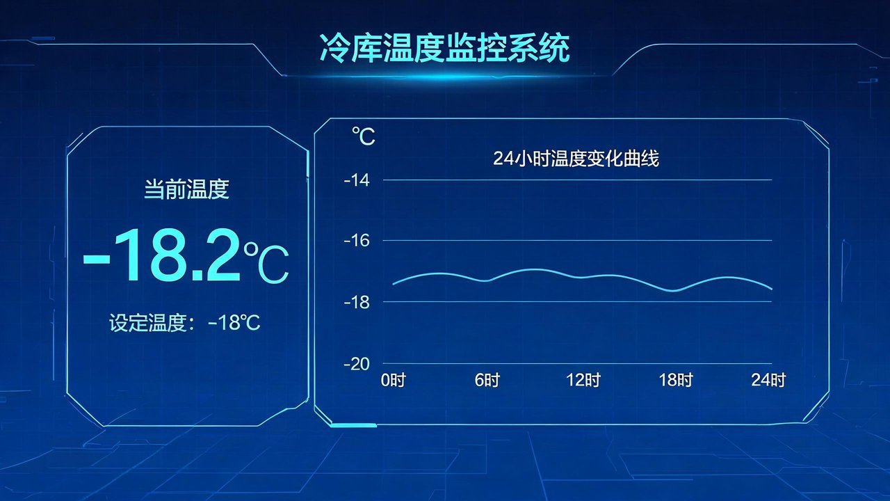 冷库巡检监控系统界面