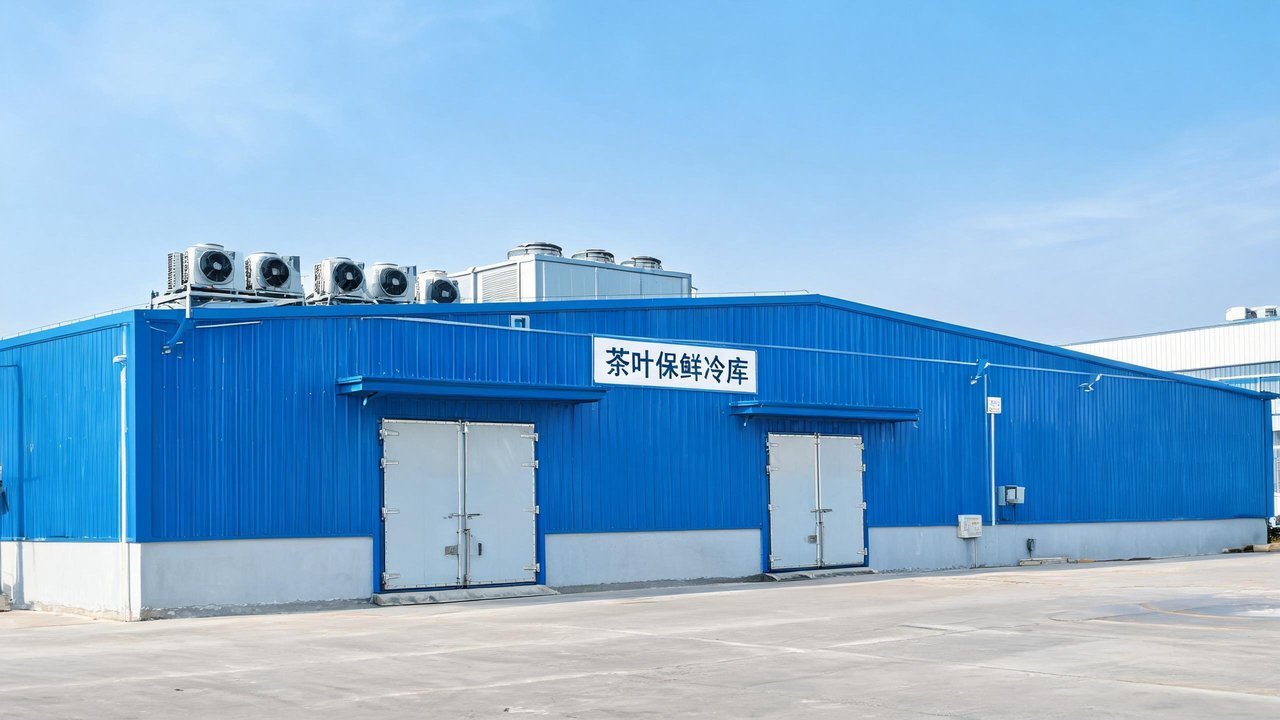 茶叶冷库外观