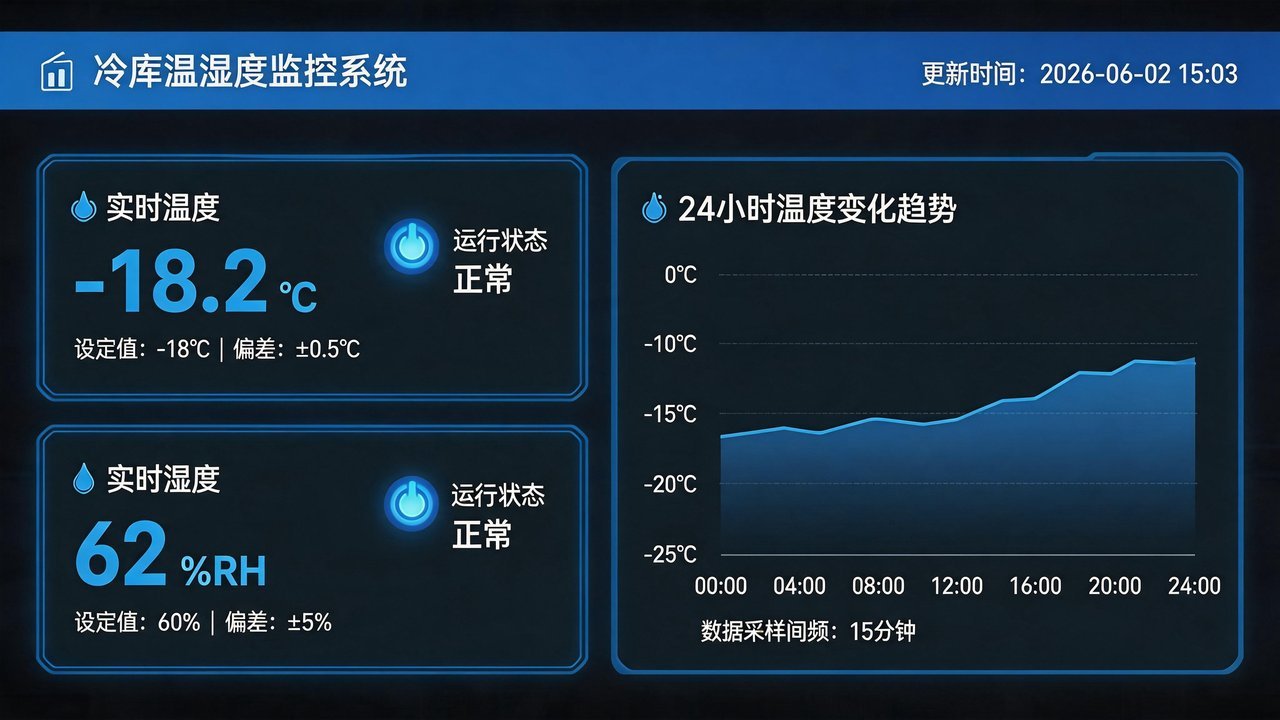 冷库温湿度监控系统