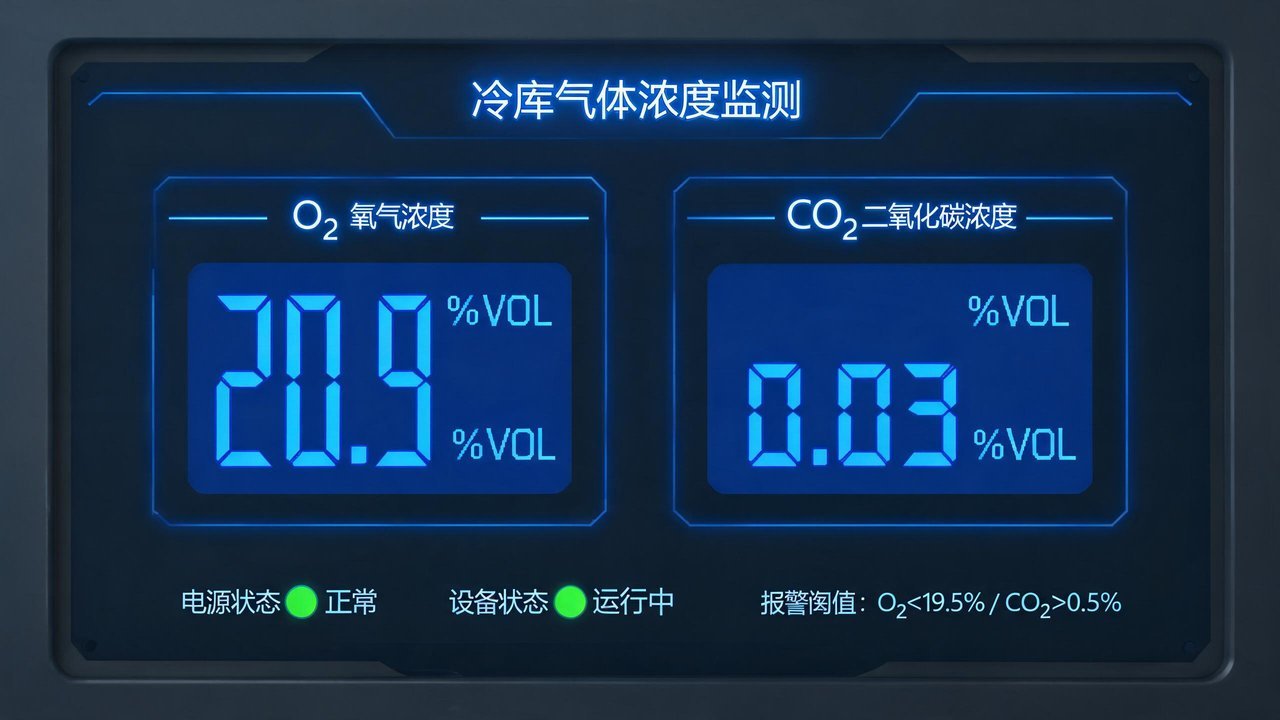 气体浓度控制面板