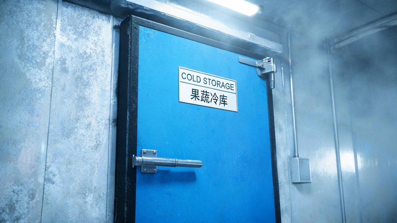 果蔬冷库库门