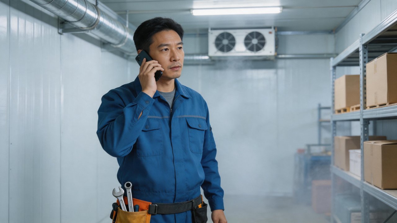 维修师傅联系客户