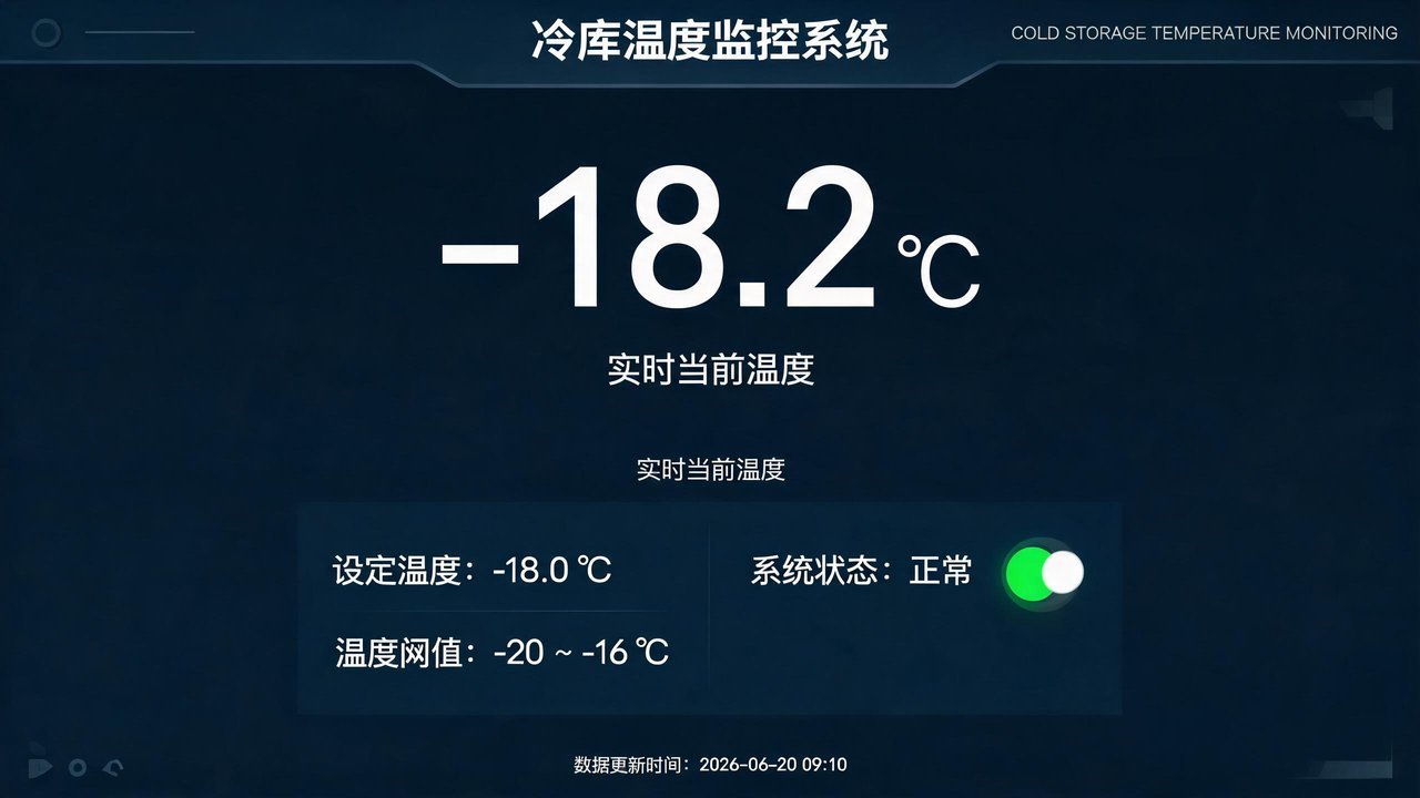 温度监控系统界面