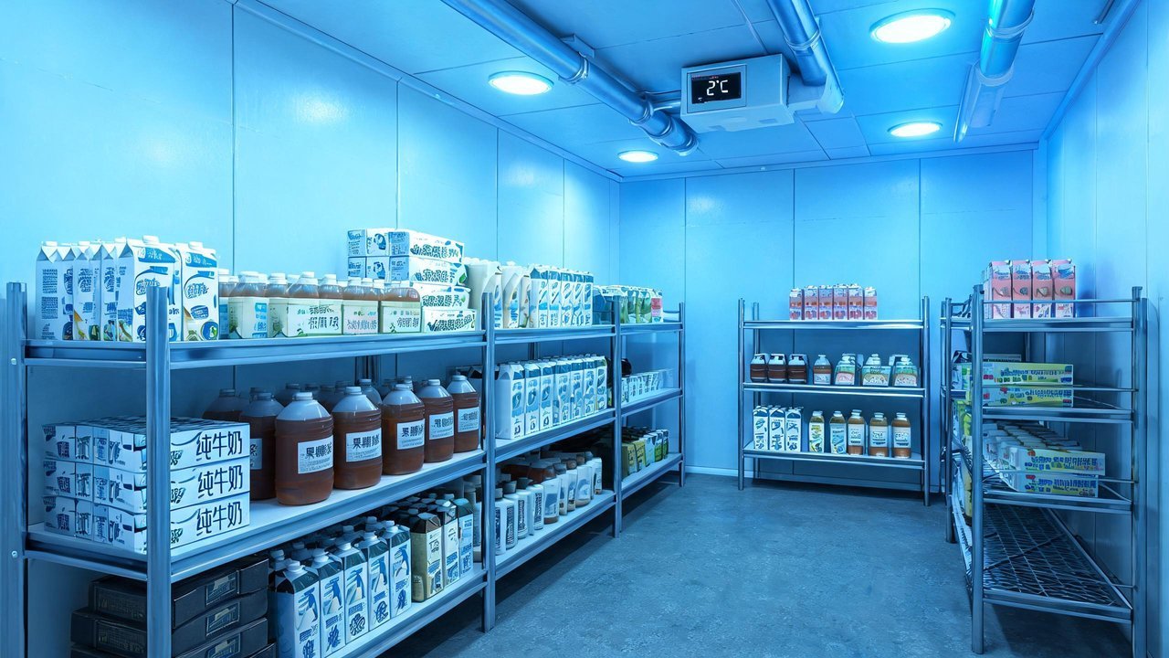 奶茶店冷库