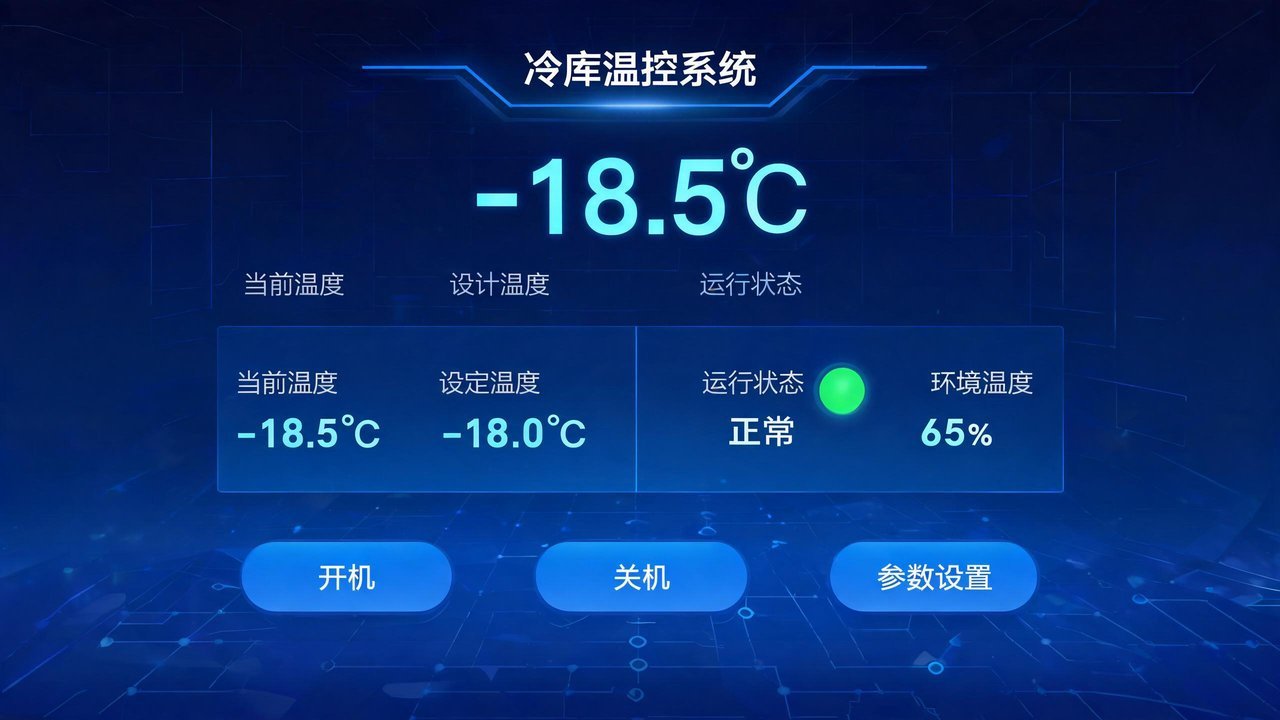 温控系统面板