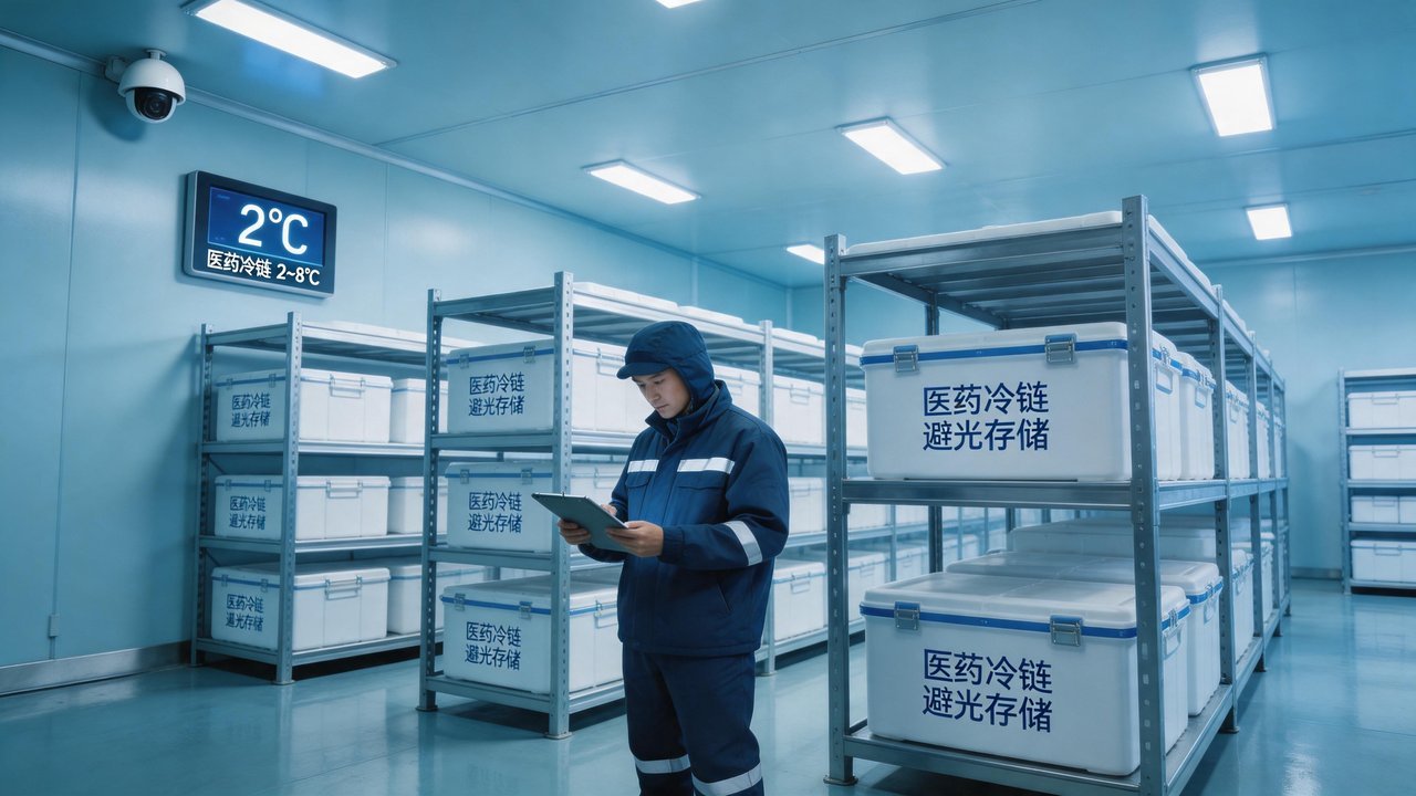 医药冷库巡查场景