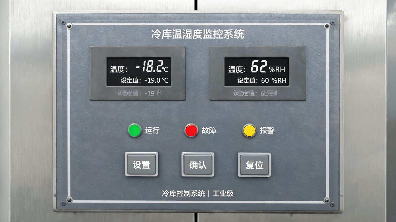 温湿度监控控制面板