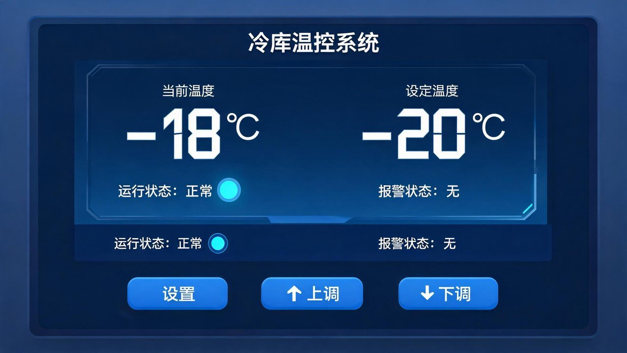 温控系统面板