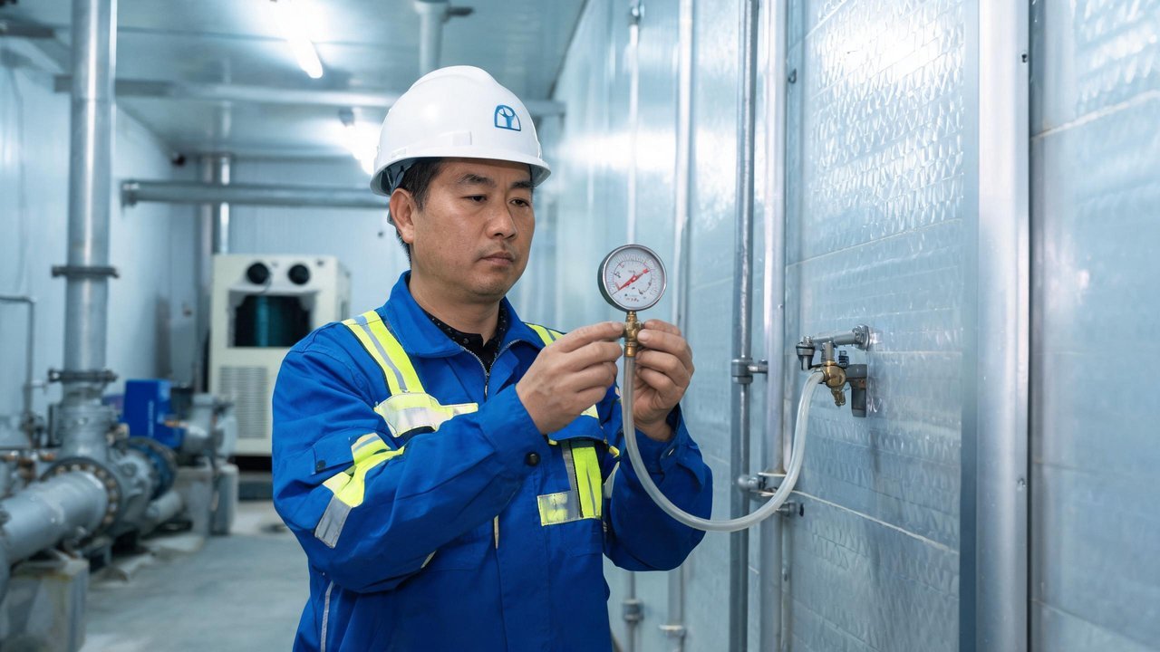 气密性检测作业
