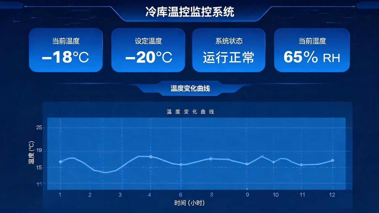 温控监控面板